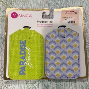 Miamica Paradise Bound Luggage Tags